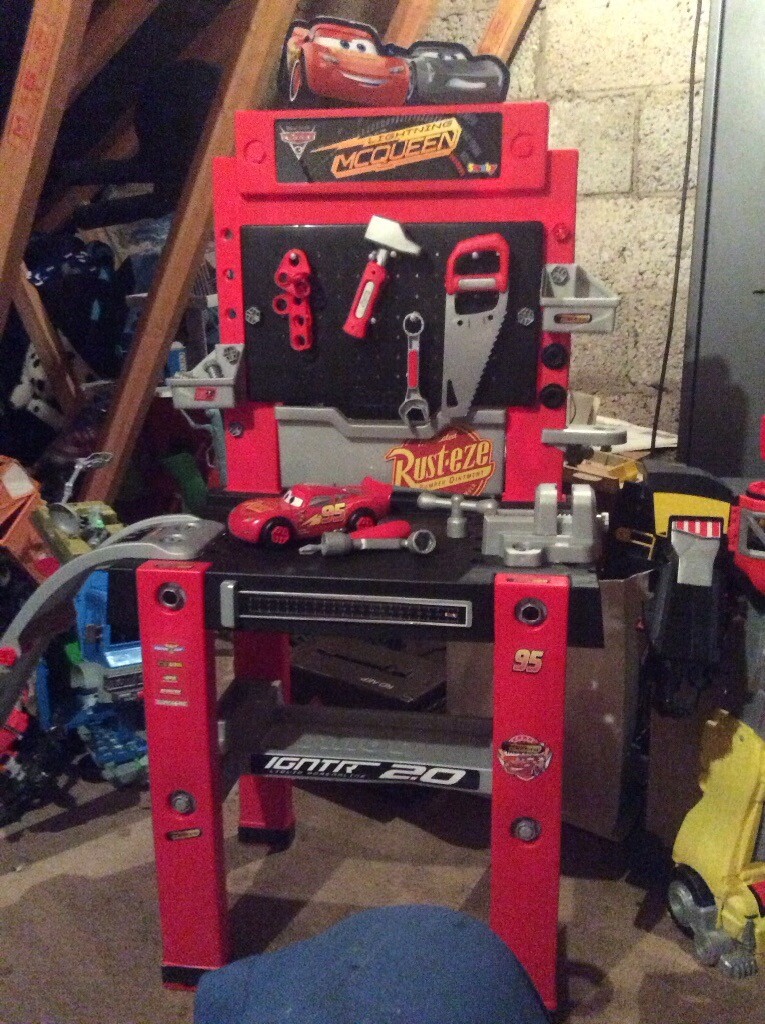 cars 3 tool bench